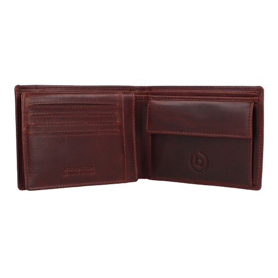 Bugatti Romano Wallet RFID protection Leather 12 cm