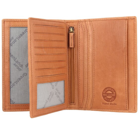 Greenland Nature Soft Colour passport case RFID leather 12 cm