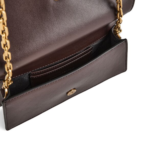 Karl Lagerfeld Autograph Shoulder Bag Genuine Leather 20.5 cm