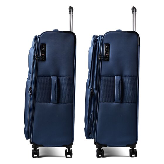 Cocoono Mauritius 4 wheels Trolley L 81 cm with expansion pleat