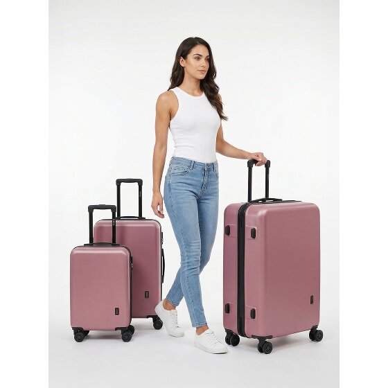 Redolz Essentials 09 3-SET 4 wheels Suitcase set 3-piece