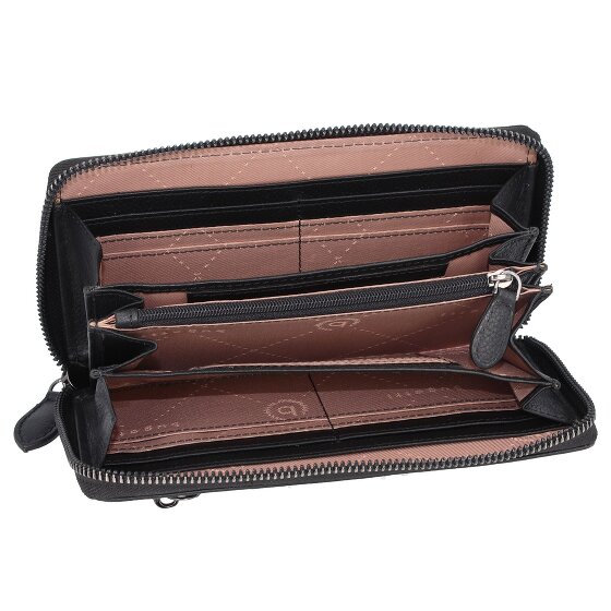 Bugatti Bella Wallet RFID protection Leather 19 cm