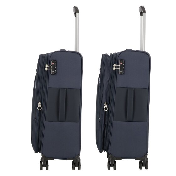 American Tourister Avantour 4 wheels Suitcase set 3-piece with expansion pleat
