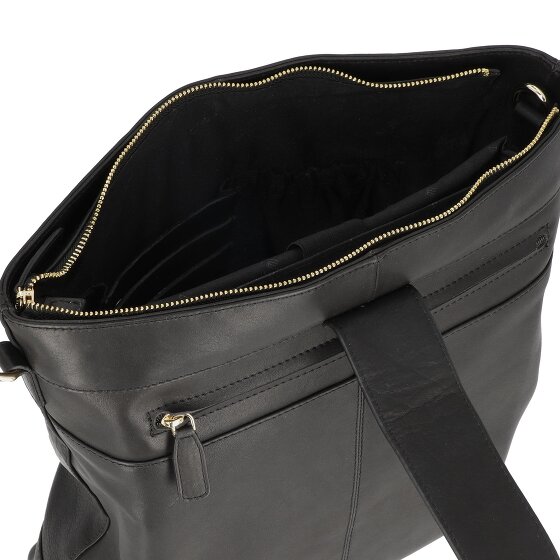 Plevier Bow Shoulder Bag Leather 30 cm Laptop compartment