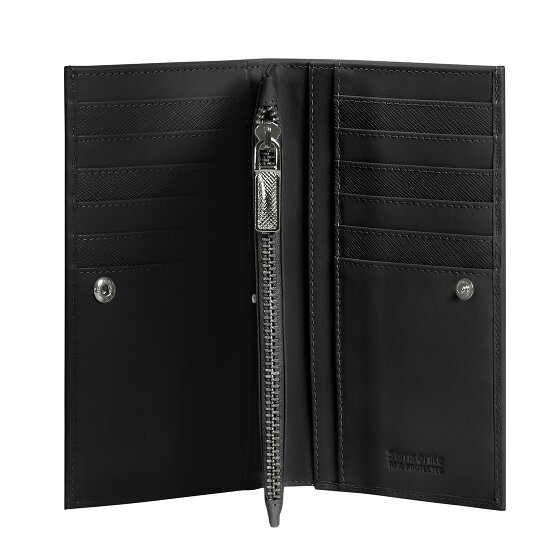 Samsonite Image Leather Wallet RFID protection Genuine Leather 16 cm