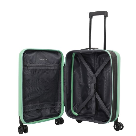 Travelite Basics foldable 4-roll cabin trolley 55 cm