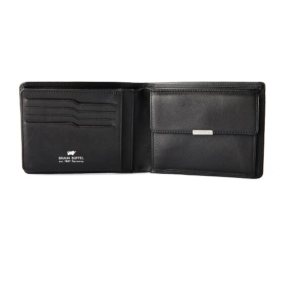 Braun Büffel Golf 3.0 Wallet RFID protection Leather 12.5 cm