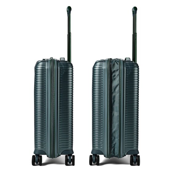 Polestream Paris 4 wheels Cabin trolley 55 cm with expansion pleat