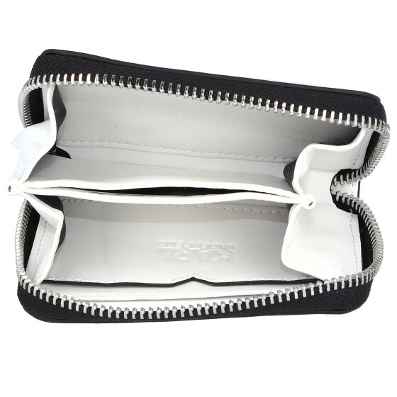 Karl Lagerfeld Punched wallet leather 10.5 cm