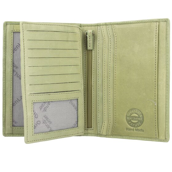 Greenland Nature Soft Colour passport case RFID leather 12 cm