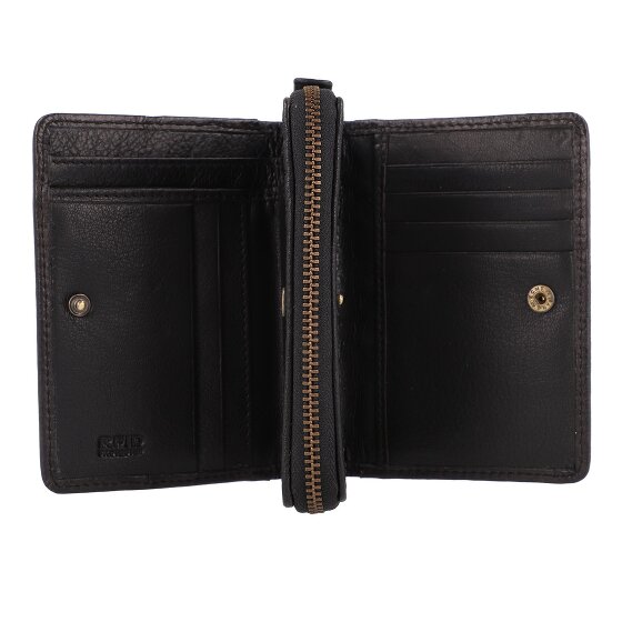 Burkely Natural Norah Wallet RFID protection Leather 9 cm
