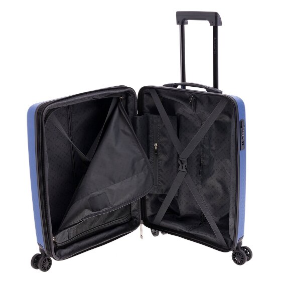 Gladiator 1700 4 wheels Cabin trolley 55 cm with expansion pleat