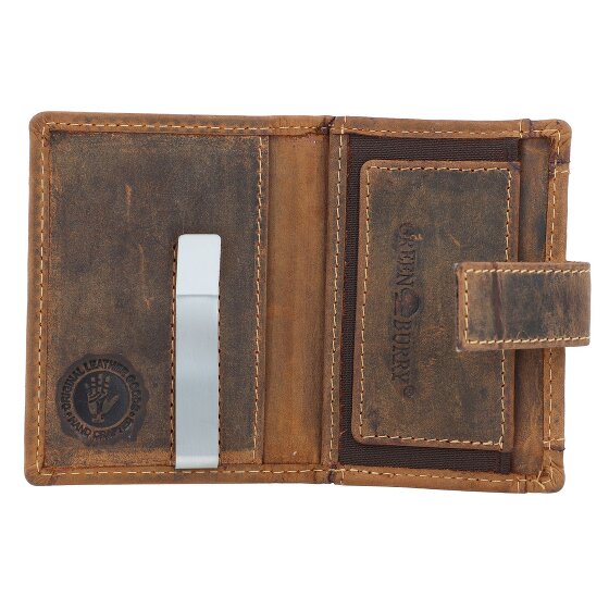 Greenburry Vintage wallet RFID leather 7 cm