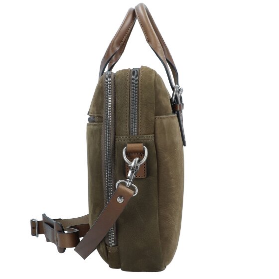 Castelijn & Beerens Nubuck Briefcase Leather 41 cm Laptop compartment