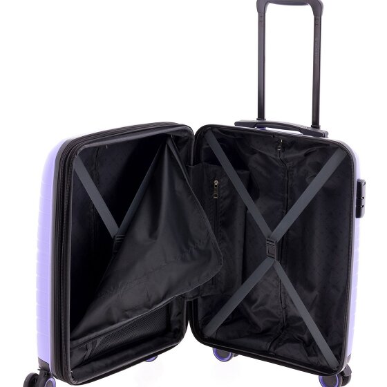 Gladiator 3400 4 wheels Cabin trolley 55 cm with expansion pleat