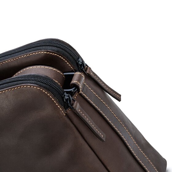 Farmhood Nashville XL shoulder bag 2 compartments leather 29 cm