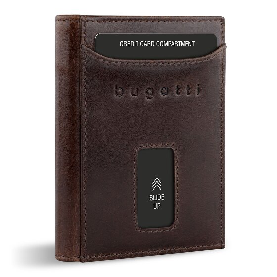 Bugatti Secure Slim Wallet RFID protection Leather 8 cm