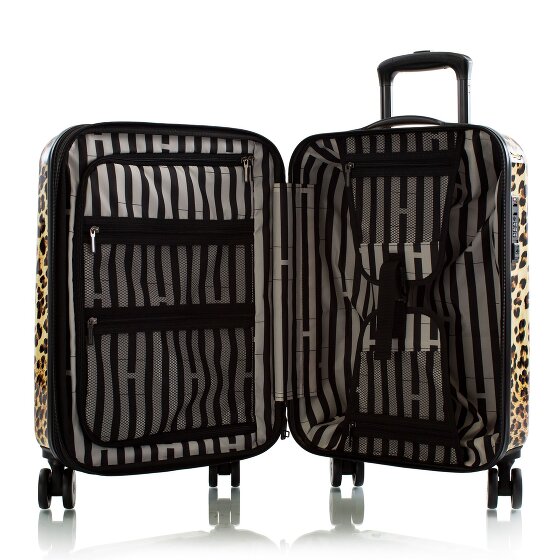 Heys Black Camo 4 wheels Cabin trolley S 53 cm with expansion pleat