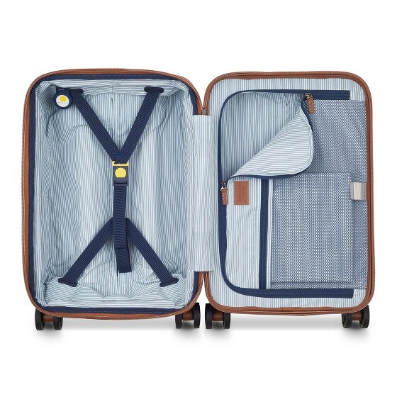 Delsey Paris Cadence 4 wheels Cabin trolley 55 cm with expansion pleat
