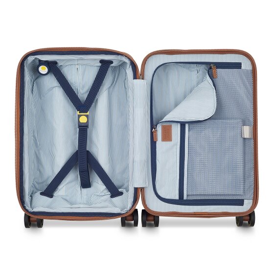 Delsey Paris Deauville 4 wheels Cabin trolley 55 cm with expansion pleat