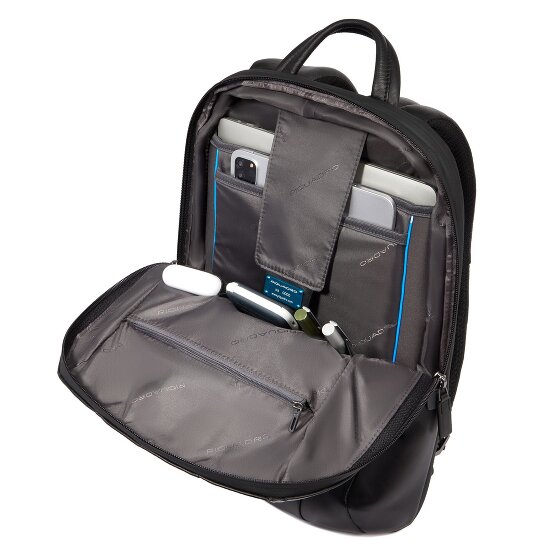 Piquadro Zaino Daypack Leather 42 cm Laptop compartment