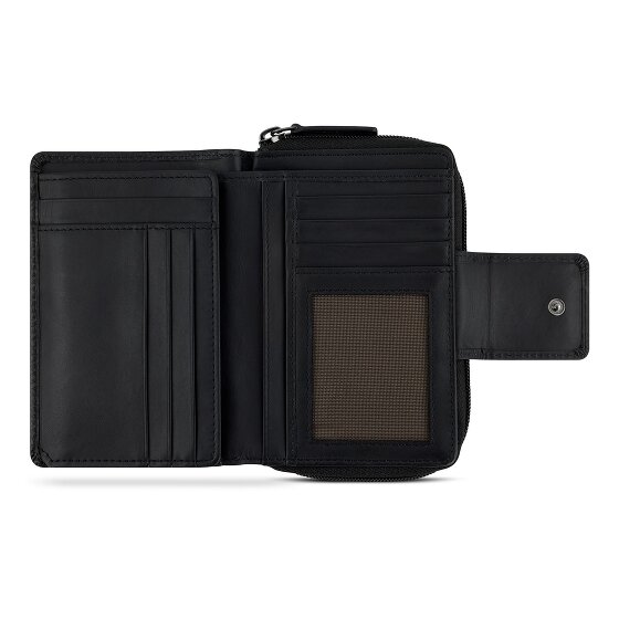 Bugatti Sina Wallet RFID protection Genuine Leather 13.5 cm
