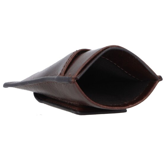 Fossil Derrick credit card case RFID leather 7 cm