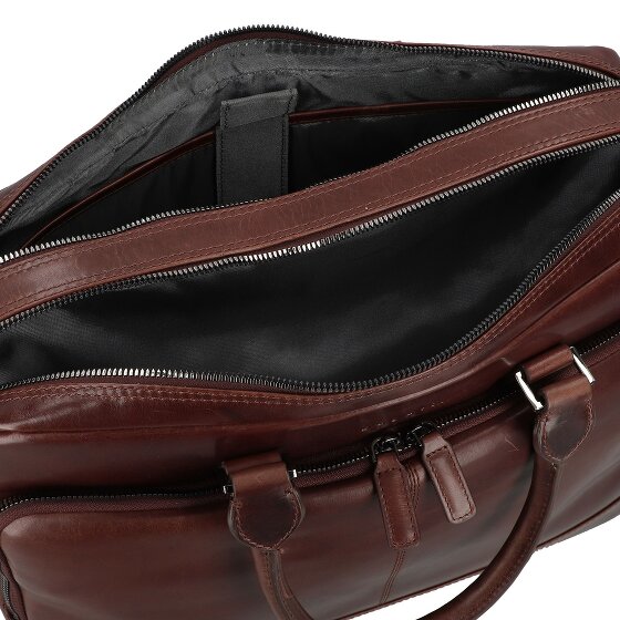 Bugatti Romano Briefcase Leather 40 cm Laptop compartment