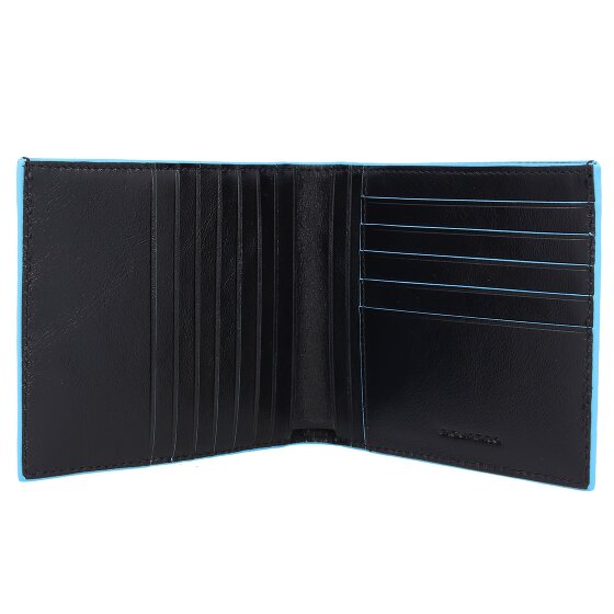 Piquadro Blue Square Credit card case Genuine Leather 12 cm
