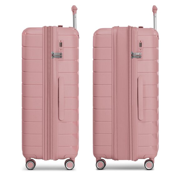 Franky London 4 wheels Trolley L 74 cm with expansion pleat