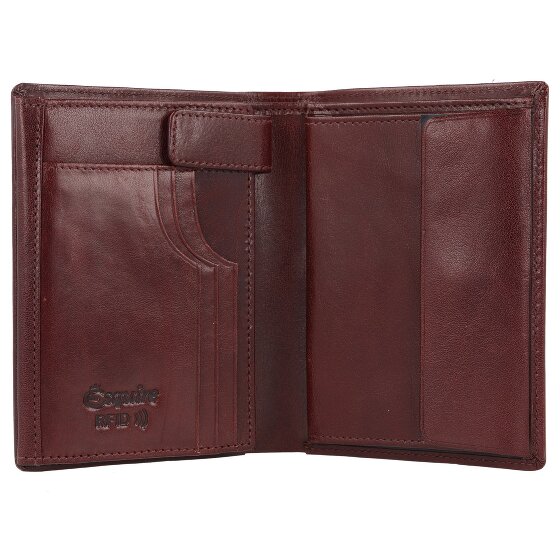 Esquire Toscana wallet RFID leather 10 cm