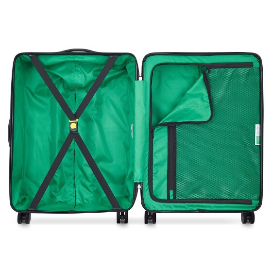 Delsey Paris x United Colors of Benetton Now Hardside 4-wheel suitcase set 3 pcs. with expansion fold