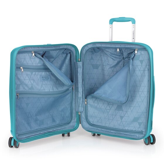 Gabol Queens 4 wheels Suitcase set 4-piece with expansion pleat