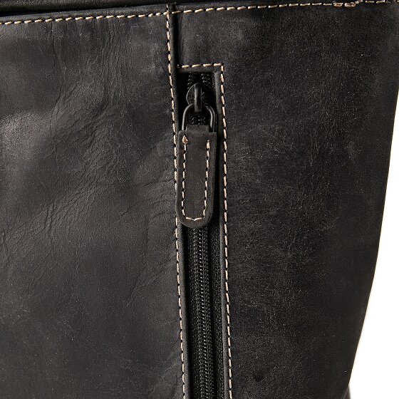 Jack Kinsky Baltimore 15 Business backpack Genuine Leather 43 cm Laptop compartment