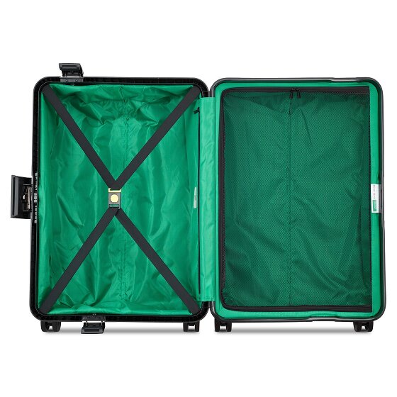 Delsey Paris x United Colors of Benetton Color Block Hardside 4-wheel trolley 67 cm