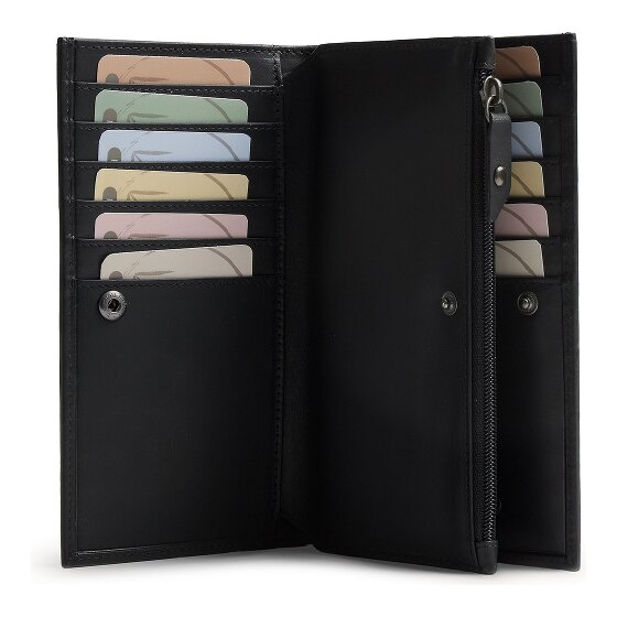 The Chesterfield Brand Seline Wallet RFID protection Genuine Leather 16 cm