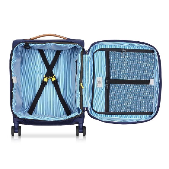 Delsey Paris Montmartre 3 4 wheels Cabin trolley 55 cm with expansion pleat