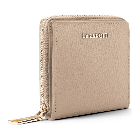 Lazarotti Bologna Leather Medium Zip-Around Wallet Leather 10 cm