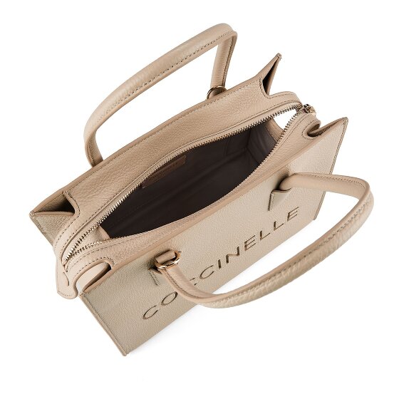Coccinelle Myrtha Shopper Bag Genuine Leather 27 cm