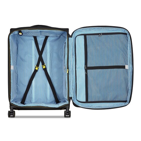 Delsey Paris Montmartre 3 4 wheels Trolley 76 cm with expansion pleat