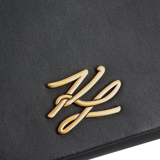 Karl Lagerfeld Autograph Shoulder bag Leather 20 cm