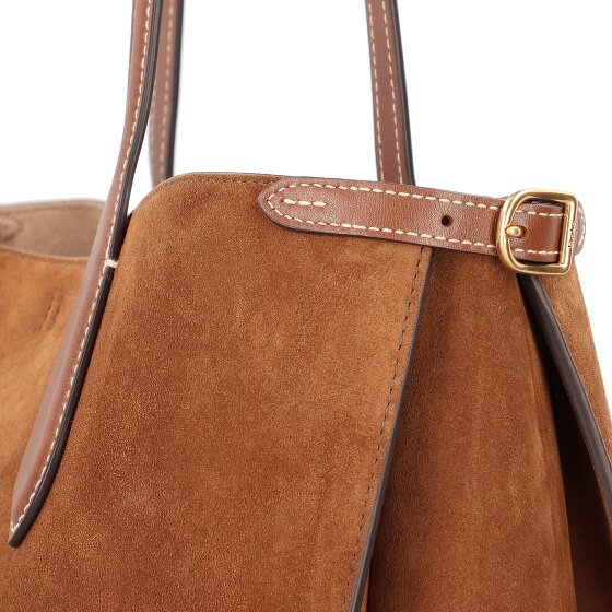 POLO RALPH LAUREN Bellport Shopper Bag Genuine Leather 35 cm