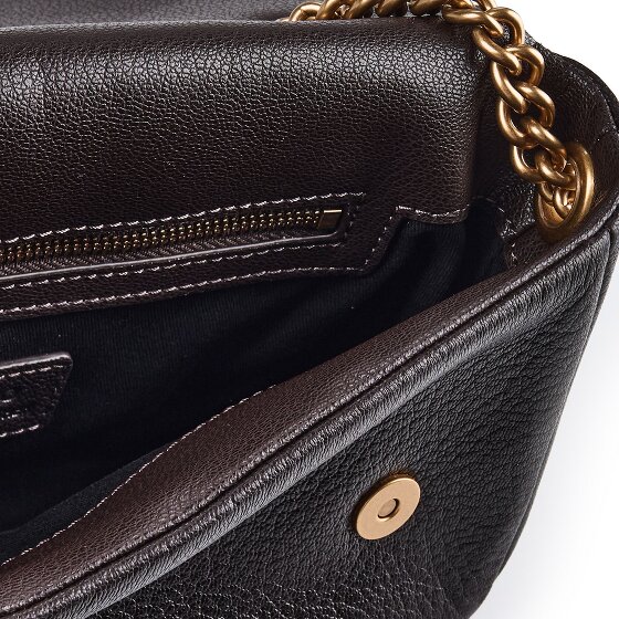 PINKO Love Soft Shoulder Bag Genuine Leather 22 cm