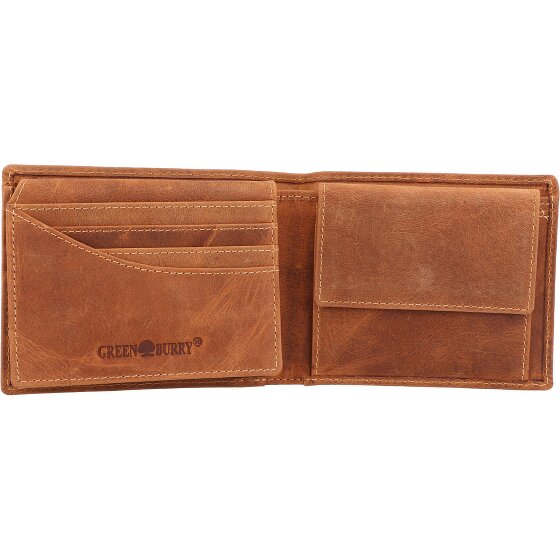 Greenburry Vintage Wallet Leather 12 cm