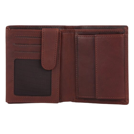 Jack Kinsky Wallet RFID protection Leather 12 cm