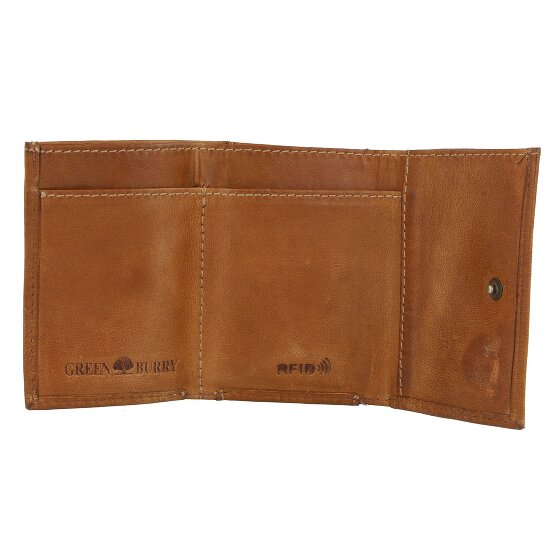 Greenburry Tornado Wallet RFID protection Leather 9.5 cm