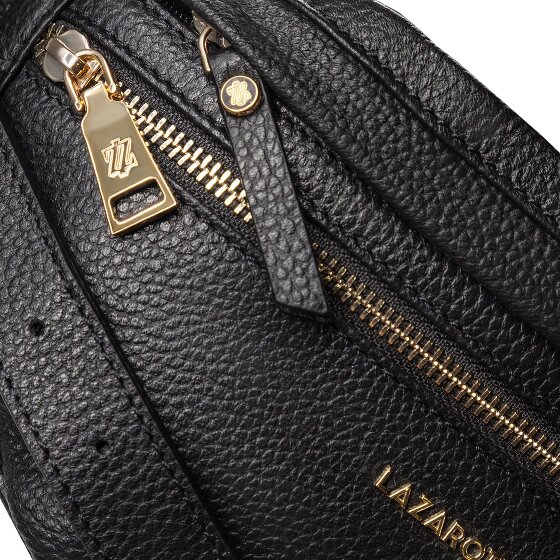 Lazarotti Bologna Leather Double-Zip Belt Bag Crossbody Leather 25 cm