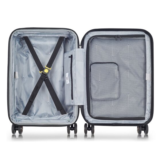 Delsey Paris Shadow 5.0 4-wheeled cabin trolley 55 cm laptop compartment with expansion pleat