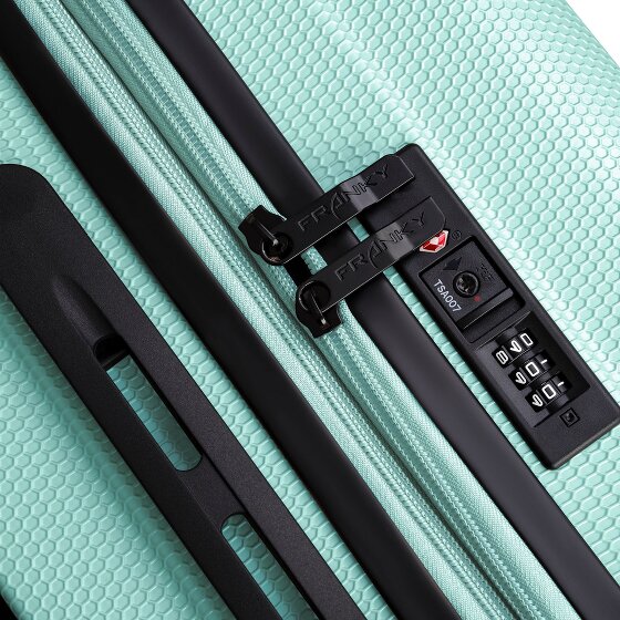 Franky Munich 4.0 4-wheel suitcase set 3-piece with stretch fold