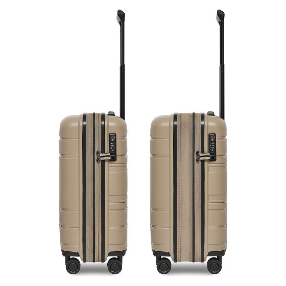 Redolz Essentials 11 4 wheels Cabin suitcase 55 cm Expandable